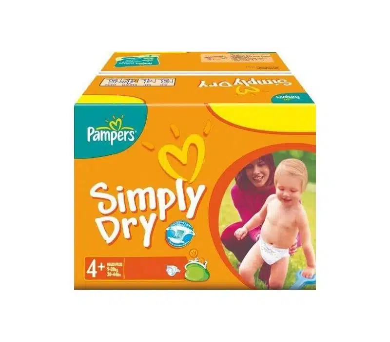 Comprendre les différences entre toutes les couches pampers : simply dry, baby dry et premium protection’