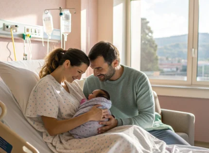 Accouchement par césarienne : comment se déroule le séjour à la maternité ?