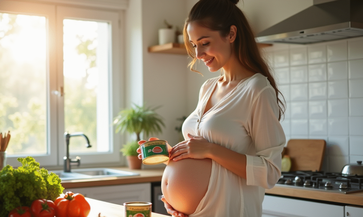 Tout savoir sur le thon en boîte durant la grossesse : précautions et recommandations