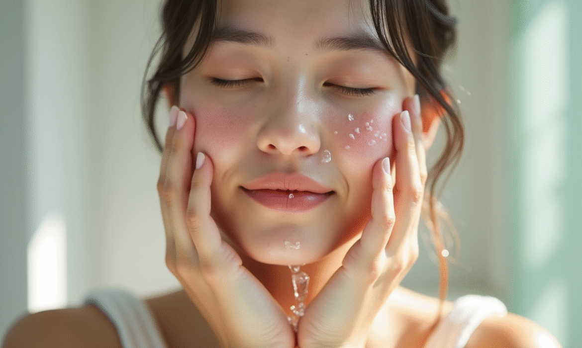 Eczéma : fréquence idéale pour laver son visage en douceur