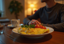 Omelette le soir : bénéfices et inconvénients pour la santé à connaître